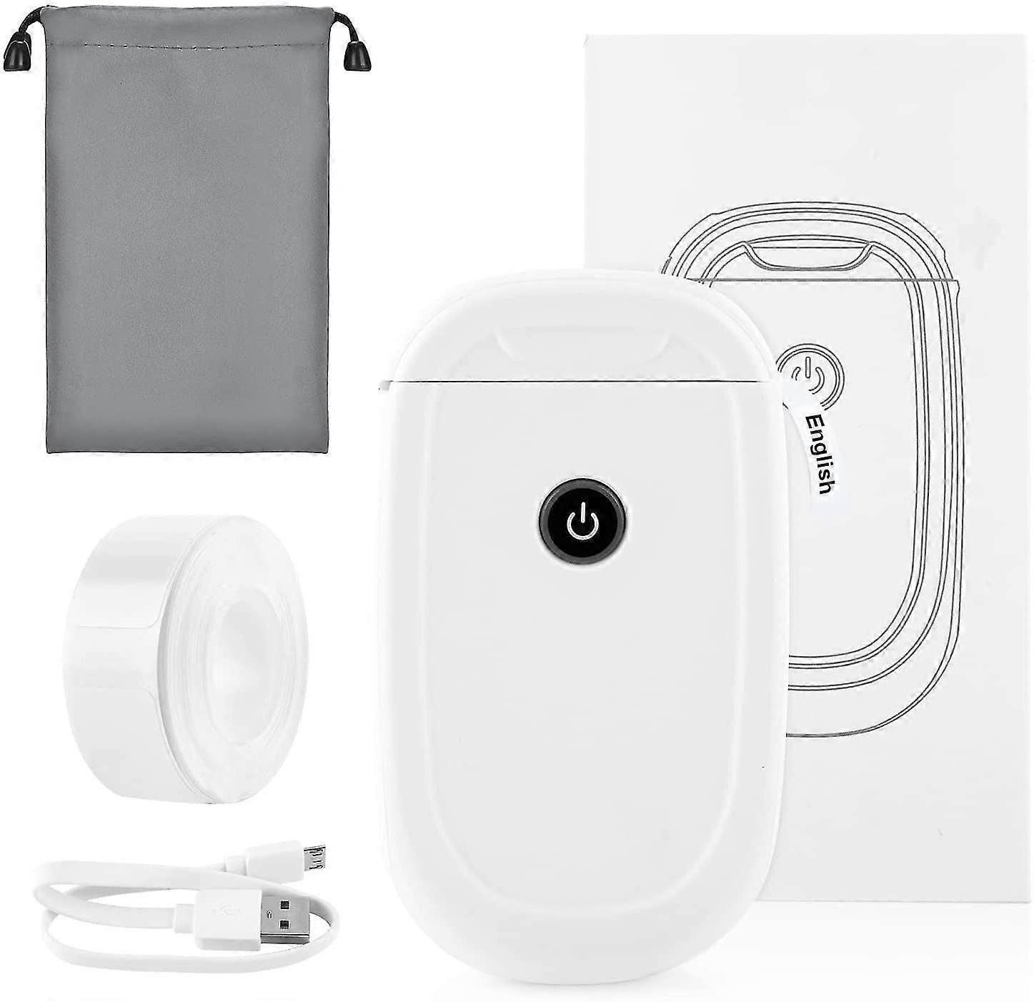Bluetooth Thermal Label Printer Wireless Mini Portable Label Machine Sticker Printer Compatible With Ios And Android