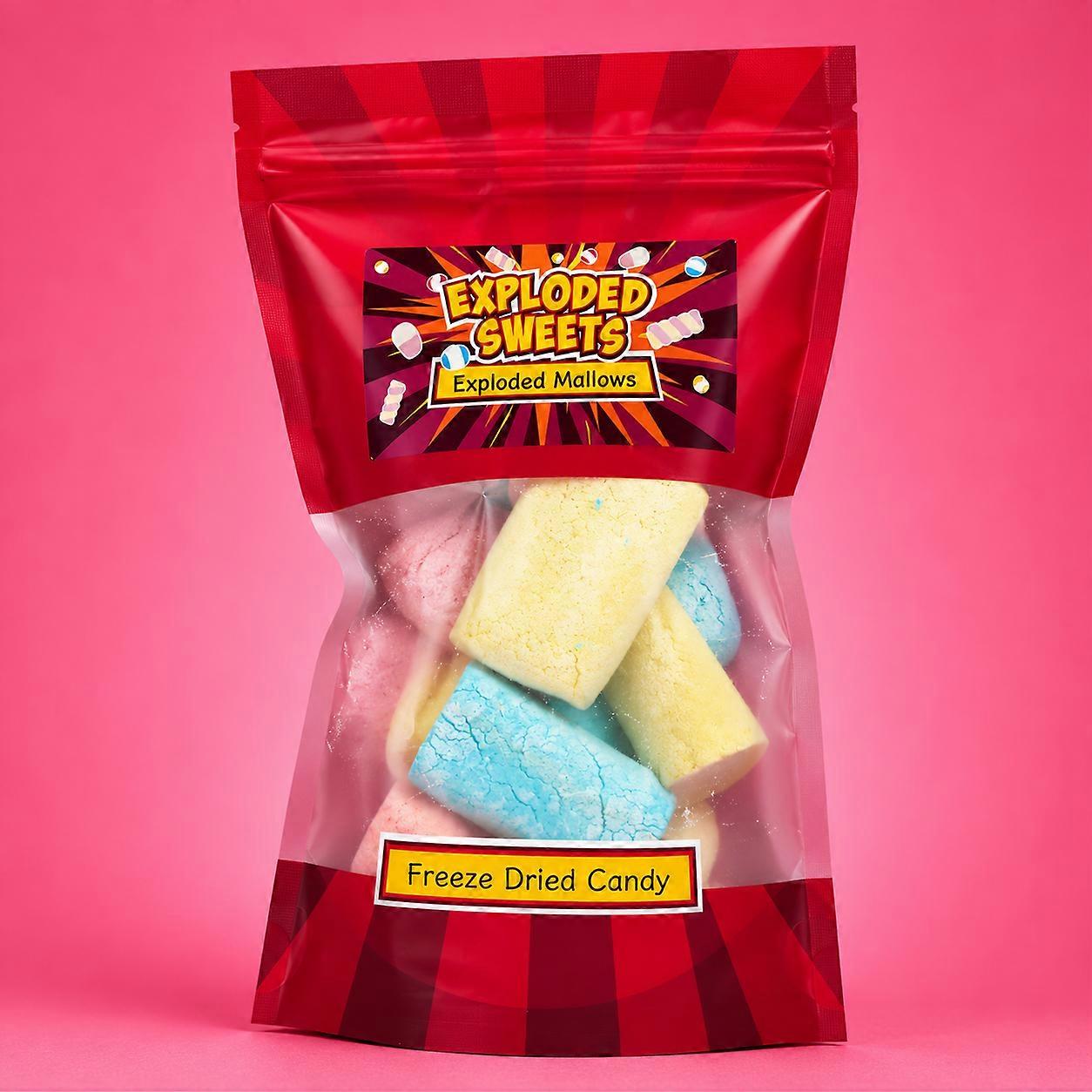 Freeze Dried Exploded Mallows | Exploded Sweets