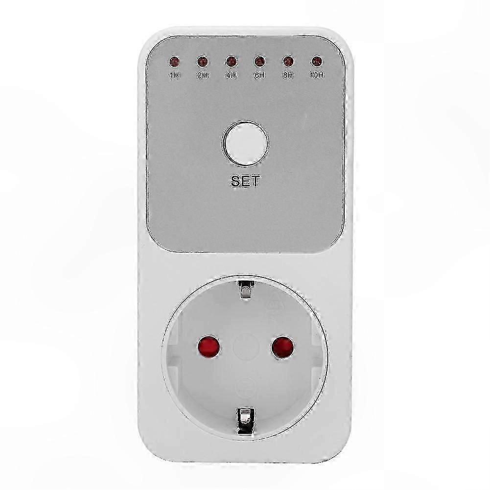 Countdown Timer Socket Controller with EU Plug 230V Power Switch for Appliances Scheduling