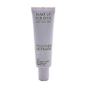 2025 Make Up For Ever Step 1 Primer - Yellowness Neutralizer (brightening Base) 30ml/1oz 26-27