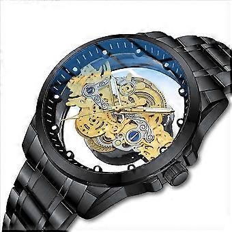 BIDEN Men's Fashion Analog Watch - 41mm Water Resistant Stainless Steel Clasp Timepiece 26-27