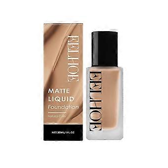 Matte Flamless Foundation Liquid Easily Creates Natural Skin Color Concealer Moisturizing And Lasting Foundation