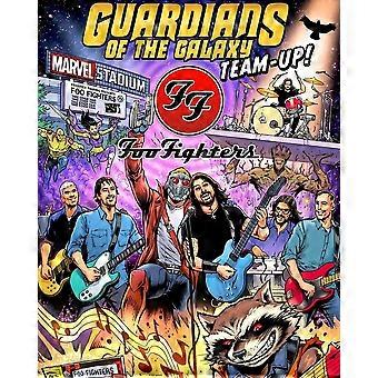Foo fighters rock music group Stress Reliever Jigsaw Puzzle GJ051