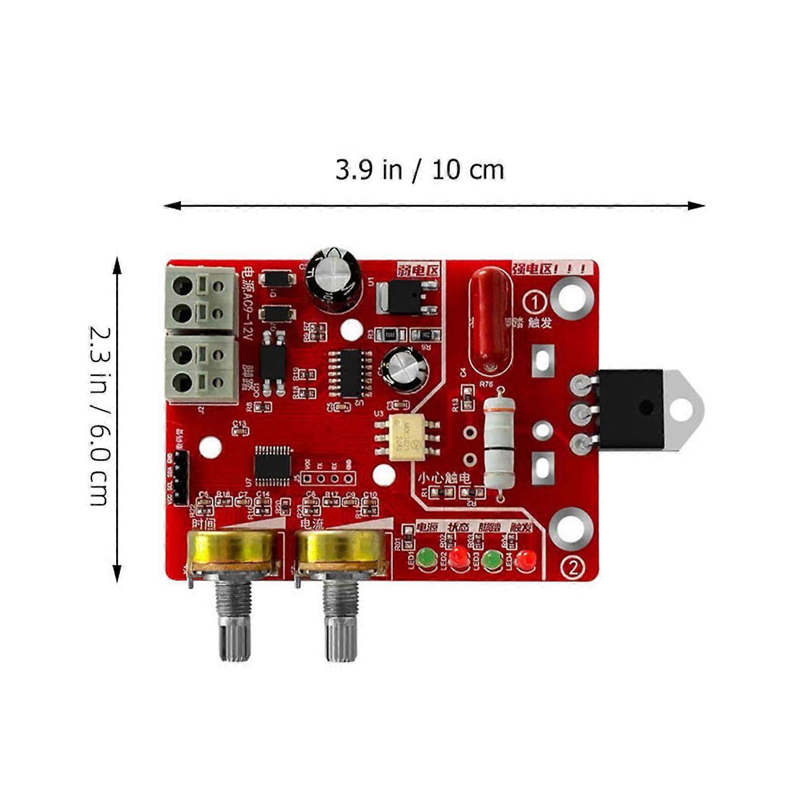 Spot Welder Control Board Adjustable 40A Digital Display DIY Controller Board