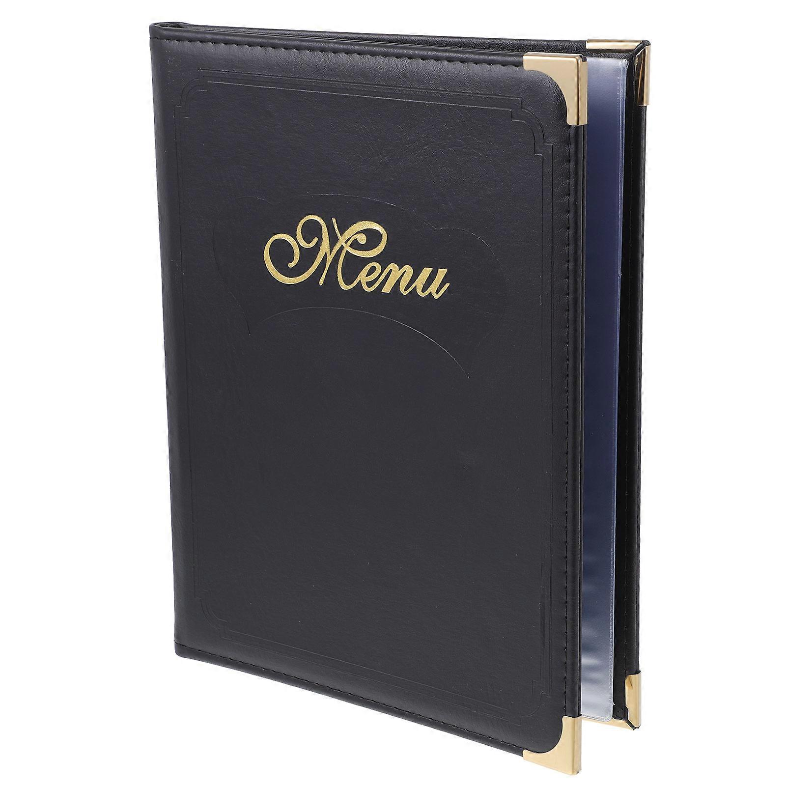 PU Leather Menu Folder For Restaurant