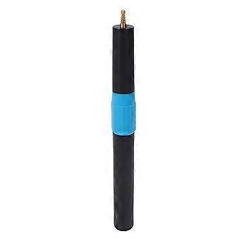 11 Inch Pool Cue Extension Aluminum Alloy Telescopic Billiard Cue Extension with Ergonomic Grip for Snooker and Pool Players