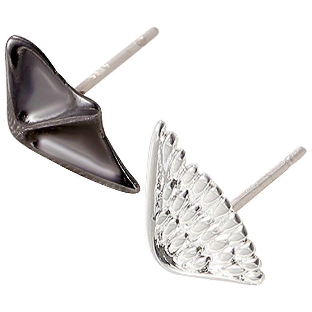 Angel Earrings Tiny Wing Stud Earrings for Decor 1Pair Assorted Color
