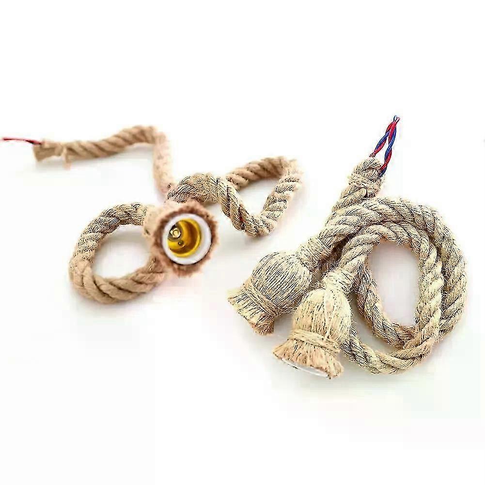 Retro cables, electrical wires, E27 lamp holders, retro lamp wires, braided retro pendant lights, lamp wires, hemp rope