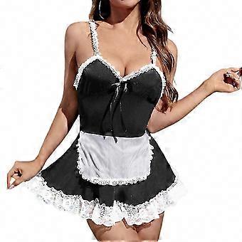 Sexy Lace Lingerie Set for Women, Home Underwear Dress, Color, dd