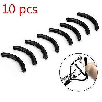 30/50/100pcs zwarte vervanging wimper kruller refill siliconen pads make-up krullen
