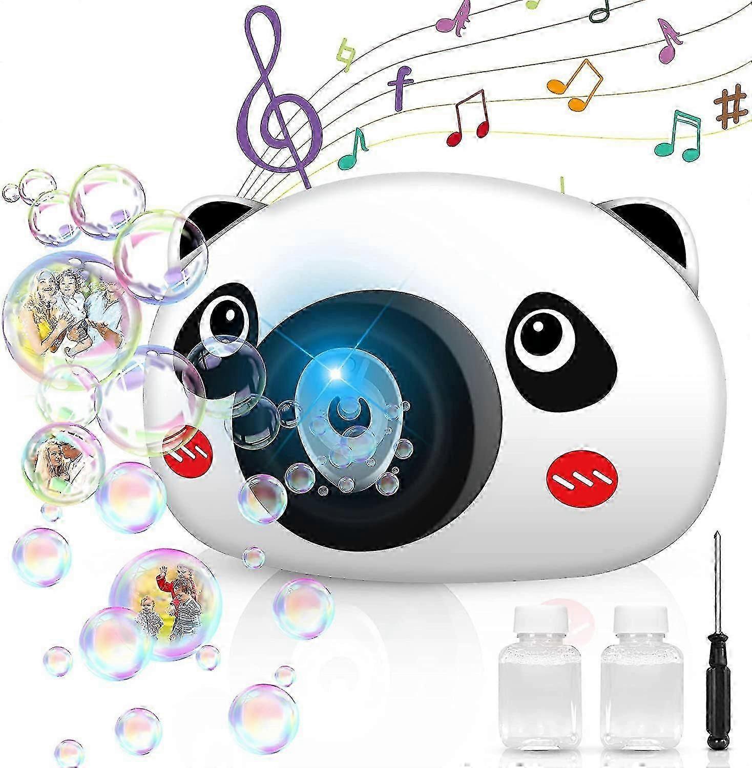 Bubble Machine For Kids, Automatic Bubble Blower Portable Bubble Maker, 1000+ Bubbles Per Minute