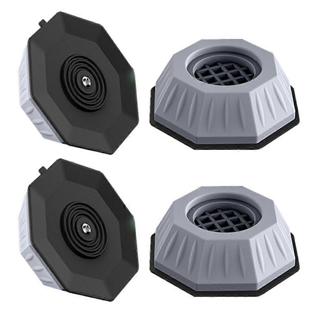 Multi-Functional Washing Machine Foot Mats for Stability 4Pcs