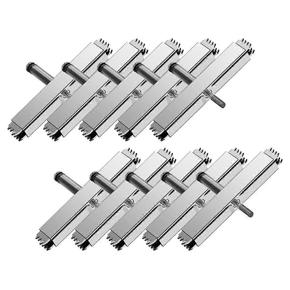 10pcs Switch Socket Dark Box Repair Tool 86-Type Switch Socket Fixer Set Wall Mount Plug Switch Replacement Supplies