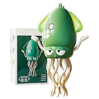 Kids Musical Dancing Squid Toy, Walking Crawling Auto-Avoid Octopus Toy with Music & Lights, STEM Gift [MI]