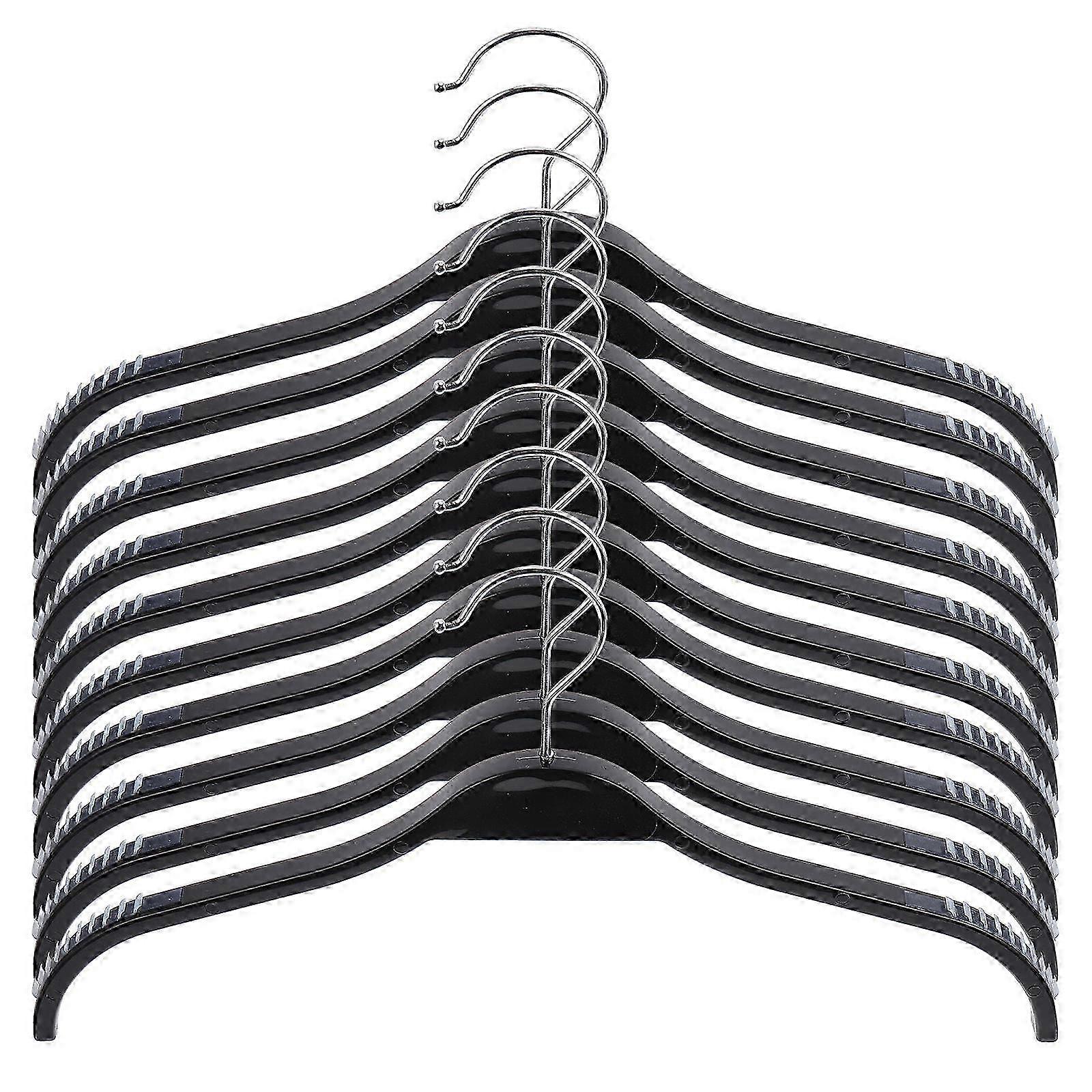 Traceless Coat Hangers Plastic Set for Storage Use 1Set