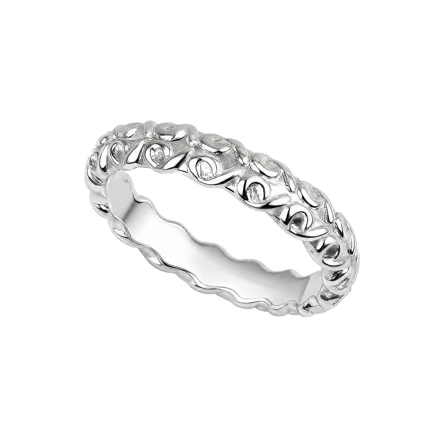 Beginnings Sterling Silver Ring R4012 | Acotis - Sterling Silver