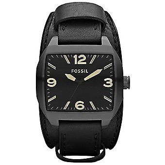 Fossil roland reloj para Hombre Analógico de Cuarzo con brazalete de Piel de vaca JR1386