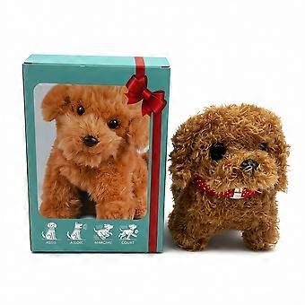 My Realistic Robot Puppy Mini Interactive Plush Toy Pet for Kids with Walking Functions Educational Gift_ClBx1