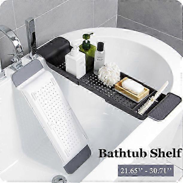 Eco-Friendly Durable Adjustable Bathtub Caddy