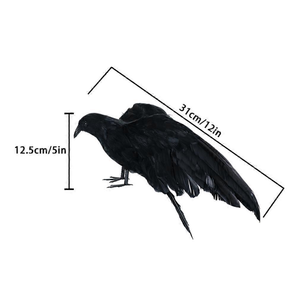 Halloween Crow Decorations Crows Prop for Halloween Decorations