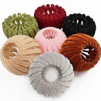 Velvet Expandable Hair Nest Clips