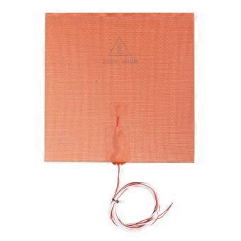 Silicone Heating Pad 280x280mm 220V 600W High Temperature Resistance Hot Bed Silicone Heater Mat with Adhesive YEMMA