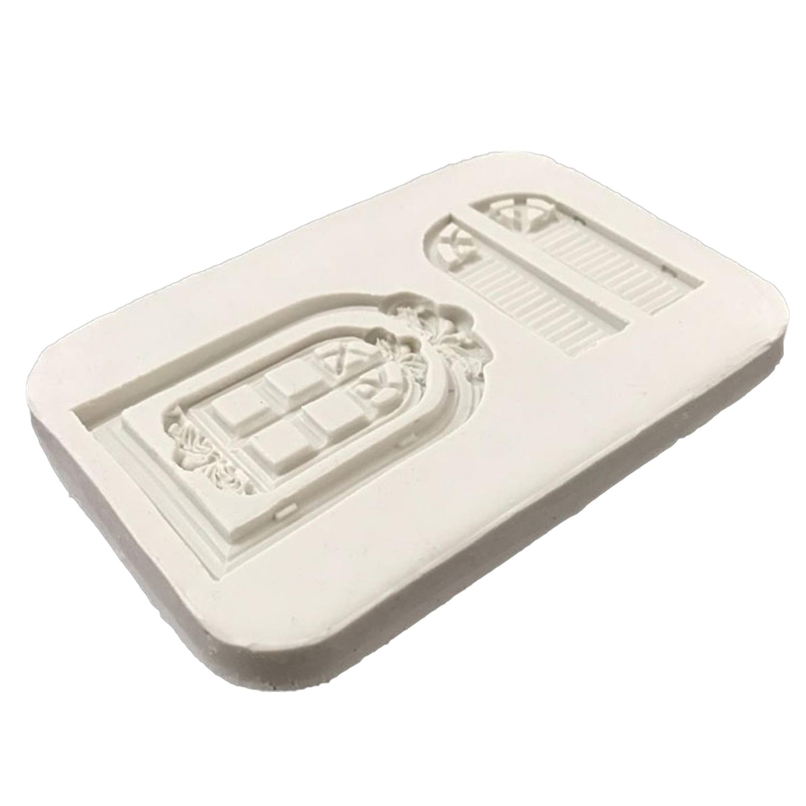 DIY Door Window Modeling Clay Mould Silicone Material Kitchen Baking Accessories