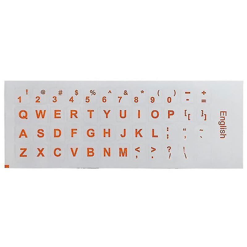 English Letter Keyboard Sticker Keypad Cover For Notebook Computer Desktop