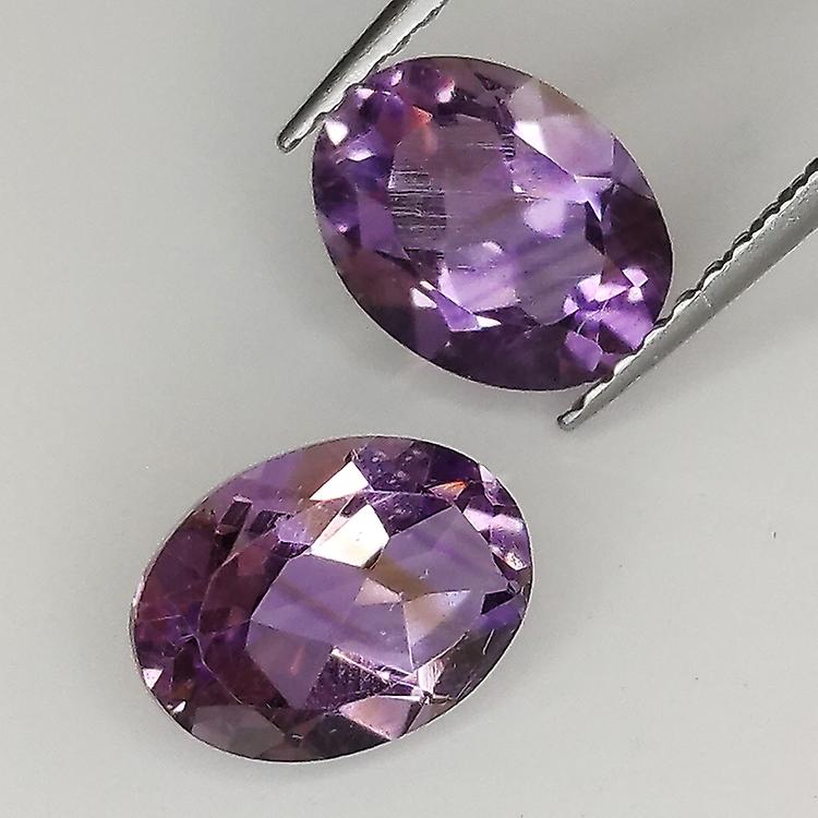 Amethyst Oval Cut 8x6mm 6pcs awo67