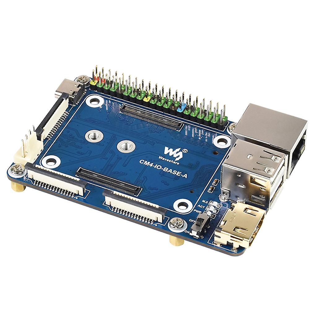لوحة قاعدة IO صغيرة مصممة لتقييم وحدة حساب Raspberry Pi 4 CM4
