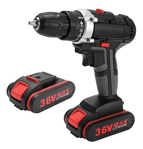Cordless Electric Impact Drill 36v 2 Speed