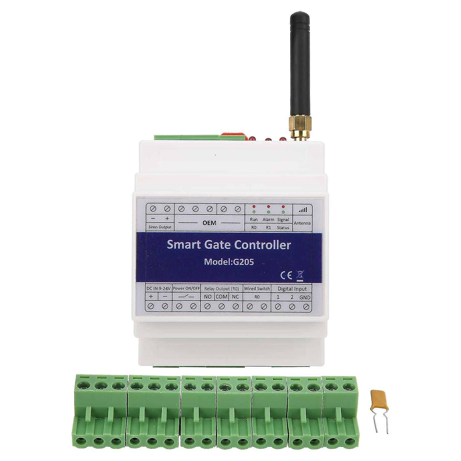 Gsm Gate Opener Controller Intelligent Wireless Security Remote Alarm For Household