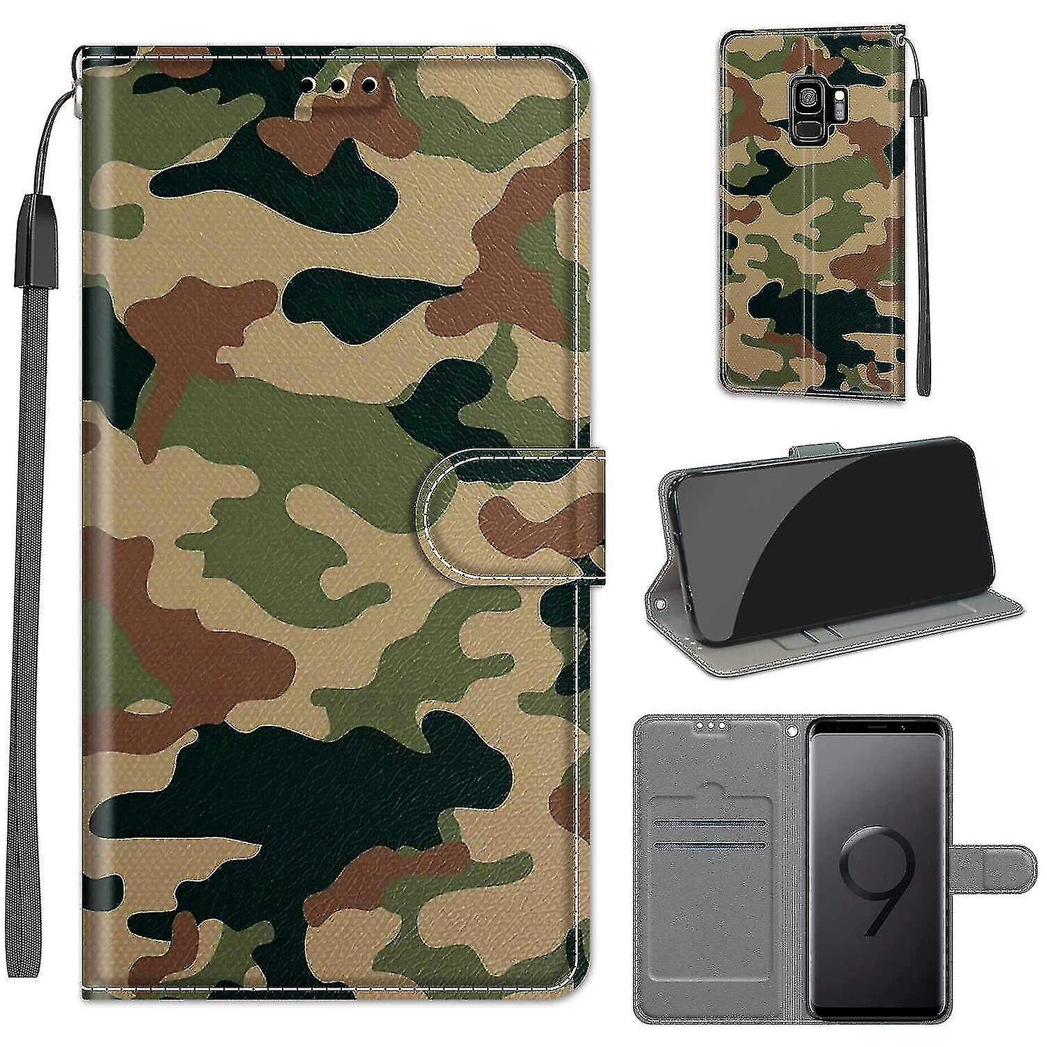 Compatible With Samsung Galaxy S9 Plus Camouflage Mobile Case