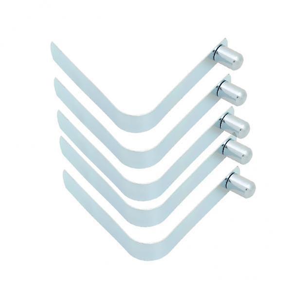 2x5pcs Kayak Paddle Push Snap Button Tent Awning Pole 9MM x 12MM green