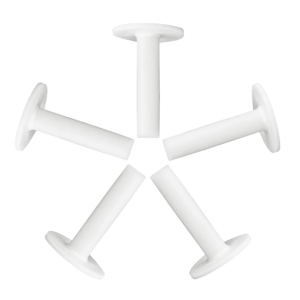 5Pcs Plastic Driving Range Golf Tees Holder Tee Training Practice Mat 76mm