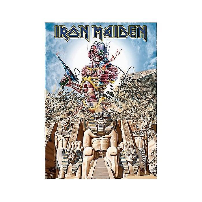 Iron Maiden quelque part dans le temps carte postale