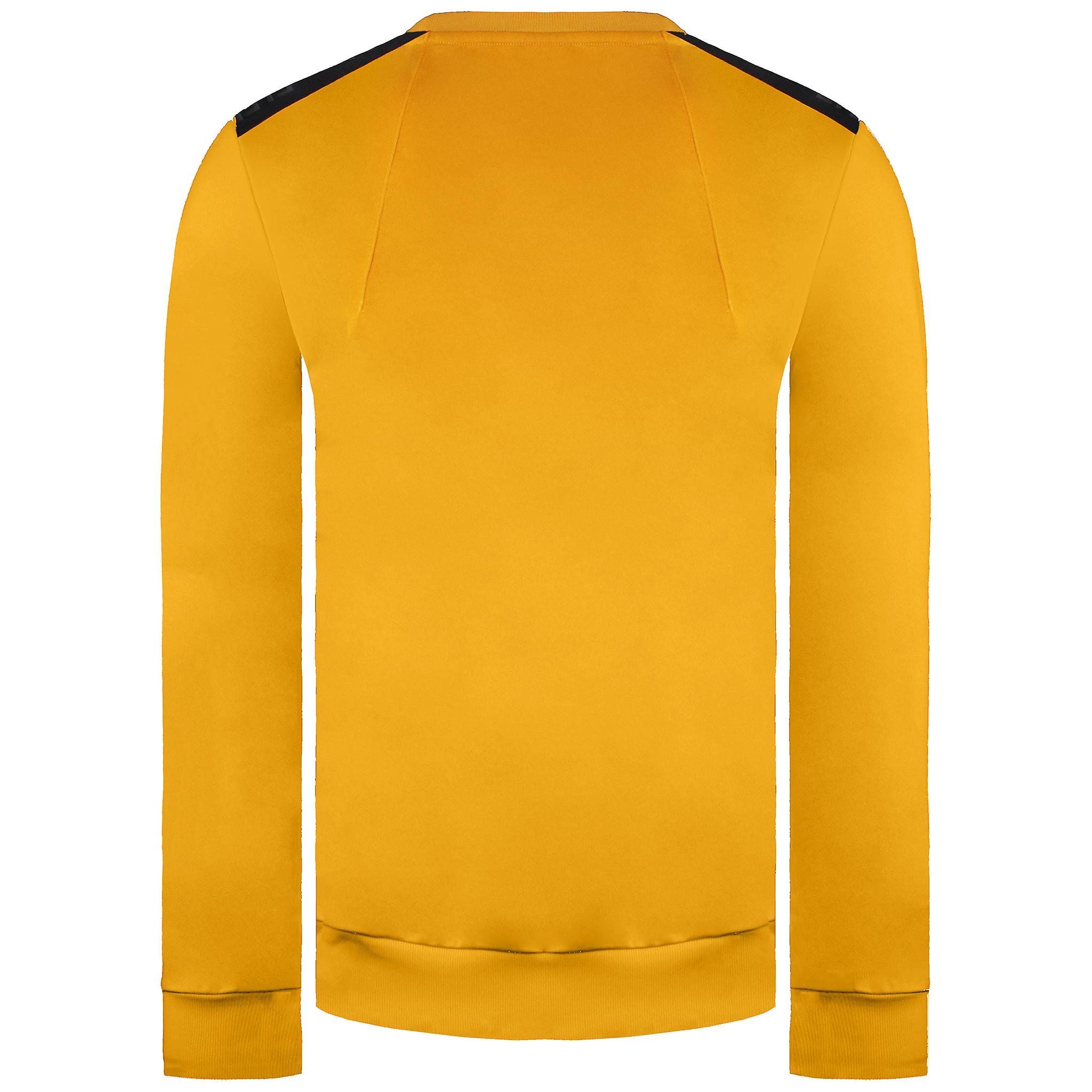 Lyle & Scott Long Tape Sleeve Pullover Crew Neck Yellow Men Jumper ML1367SP W131