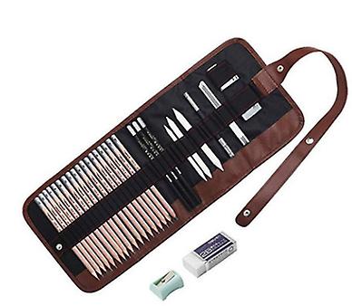 Juego de lápices de boceto de 29 piezas