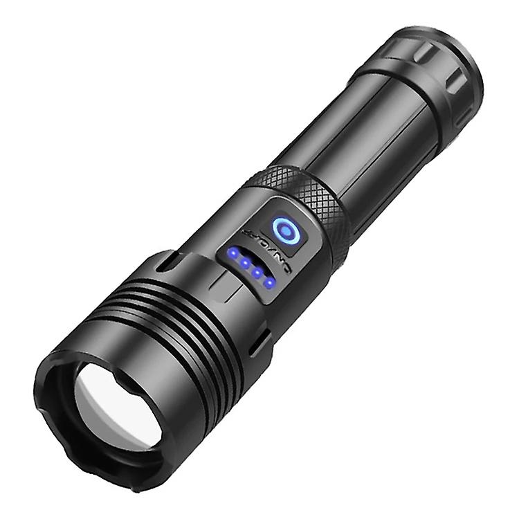 Short Style P70 + COB LED Flashlight