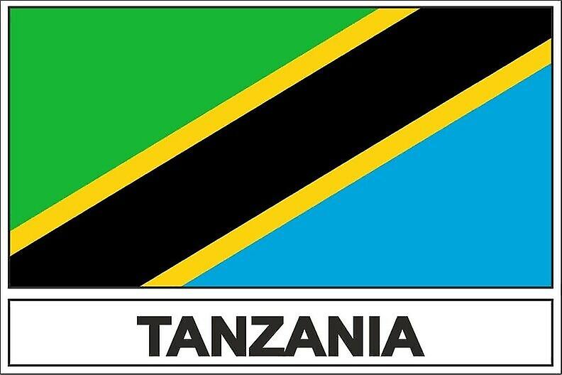 STICK sticker flag EAT tanzania