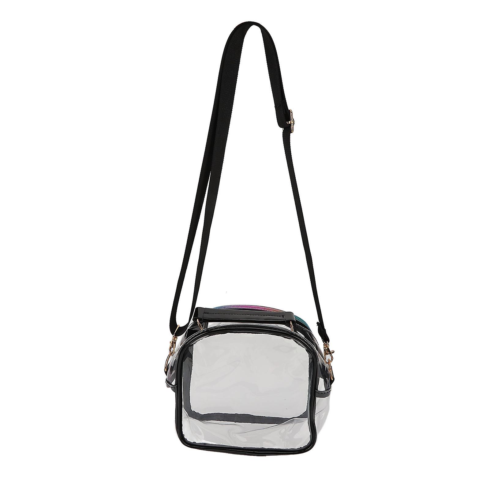 Waterproof Transparent Handbag with Shoulder Strap