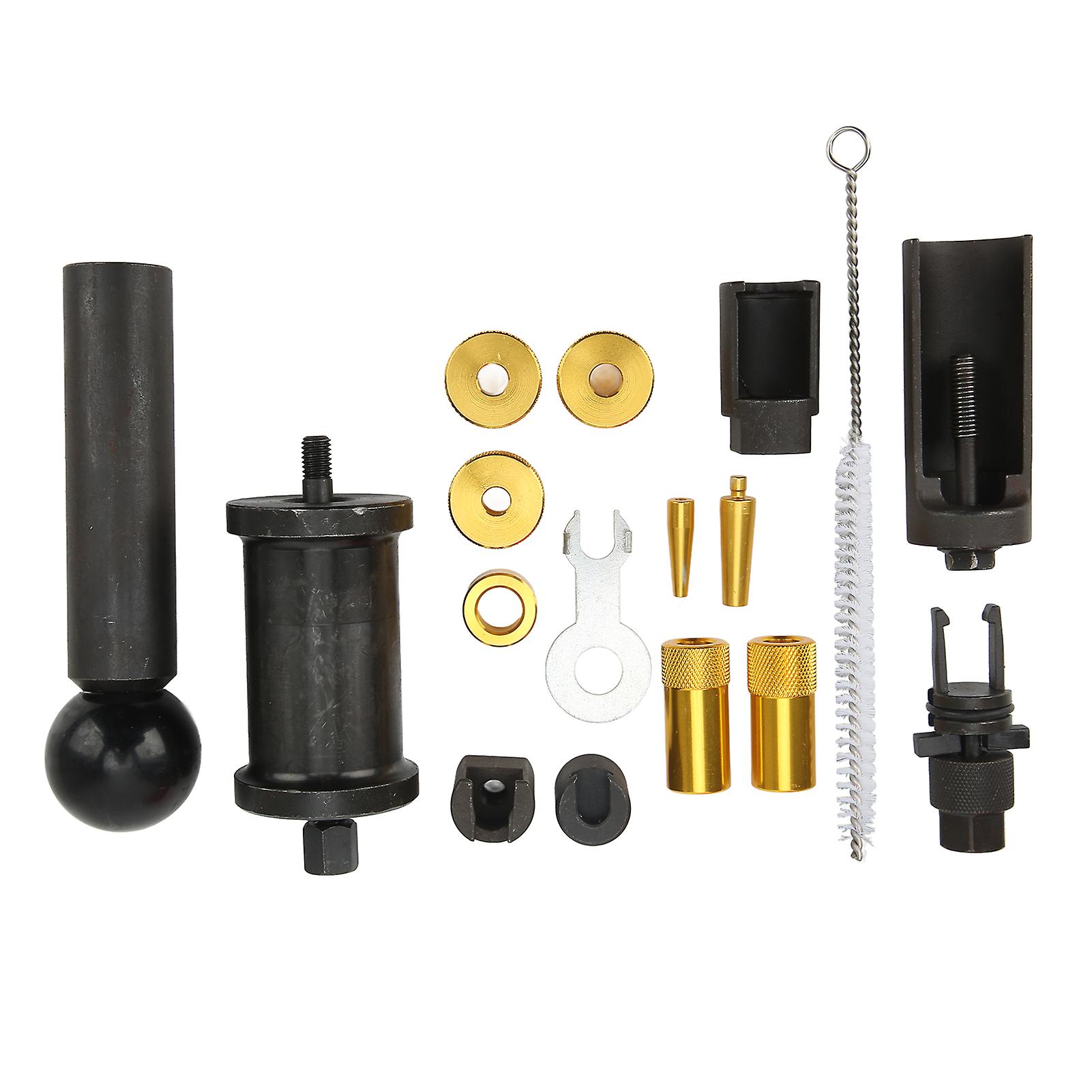 18PCs FSI Injector Puller Remover Installer Tool Kit Fit for 1.2 1.4 1.6 1.8 2.0 3.0 3.2 3.6 4.0 FSi TFSi TSi Petrol Engine 