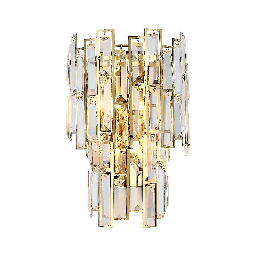 Light Luxury Crystal Creative Wall Lamp (without Bulb)