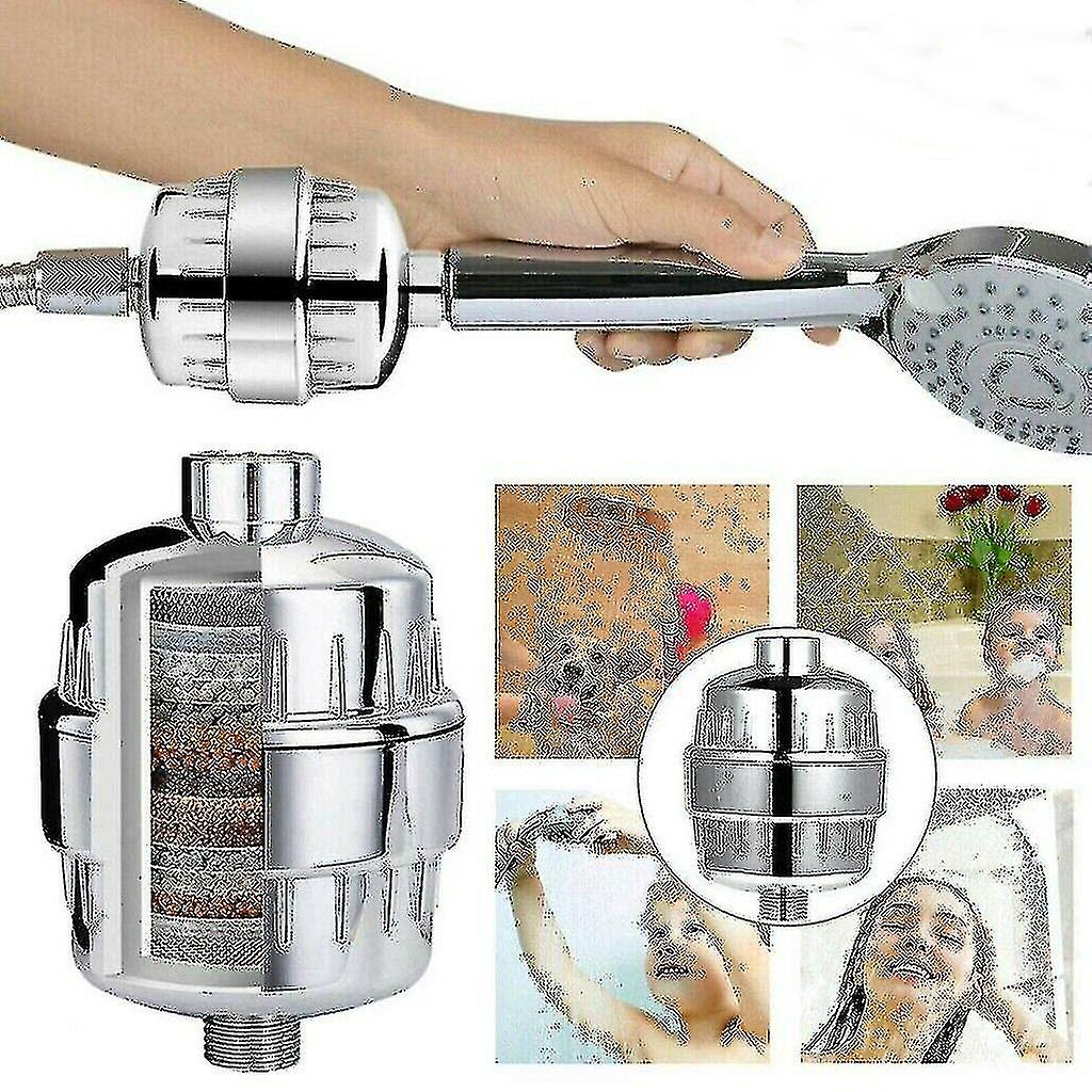 Universal dusjfilter vannfilter mykner hardt vann purifier dusjhode tw