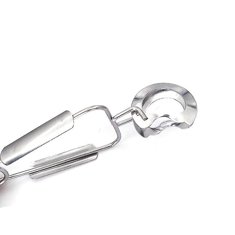 4 Pezzi Pinze per lumache in acciaio inossidabile, Pinze per insalata, Pinza per lumache, Mini pinze da cucina in acciaio inossidabile, Pinze per lumache a testa cava antiscottatura, per kit per la casa