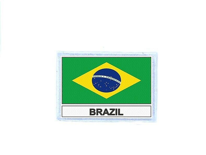 Ecusson patch badge prints flag BR Bresil