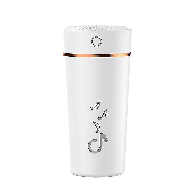 Humidifier Night Light Portable Spray (White)