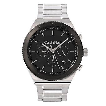 Ck fearless Analoog kwartshorloge voor heren met roestvrijstalen armband 25200301