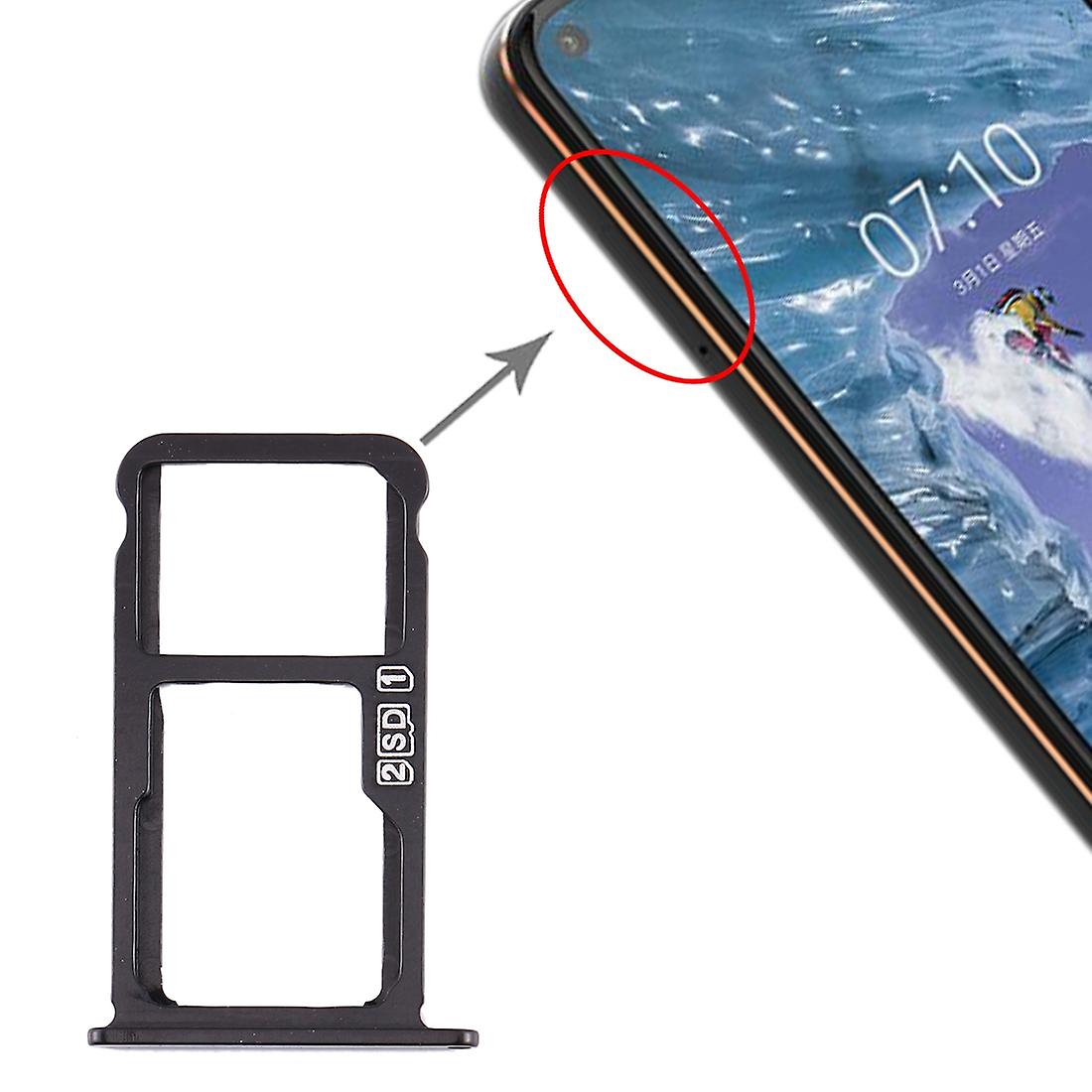 SIM Card Tray + Micro SD Card Tray for Nokia X7