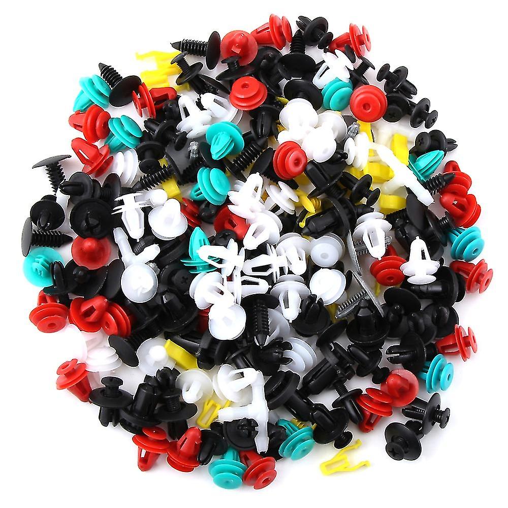 ルノーメガーヌ2 3ダスターローガンクリオ4 3ラグナ2サンデロ風光明媚な2のための100pcsユニバーサルミックスクリップ